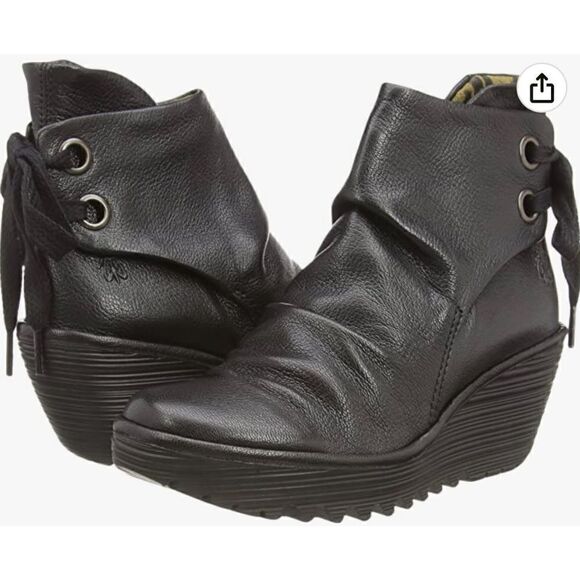 NWOB FLY London Women's Yama Ankle Boot - Picture 1 of 9
